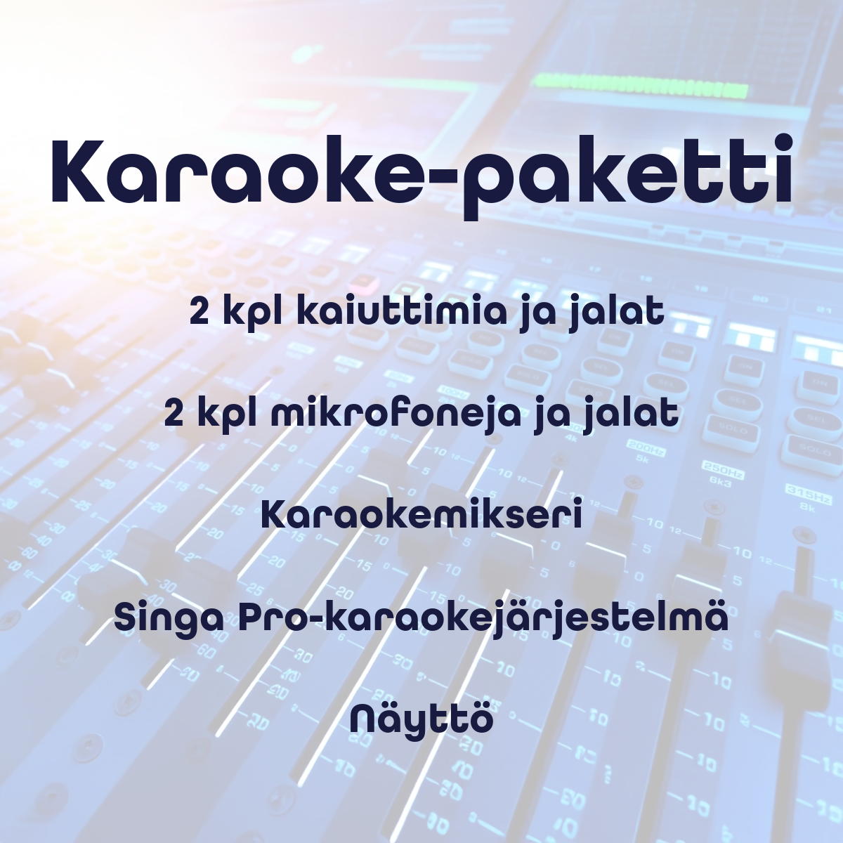 Karaoke package